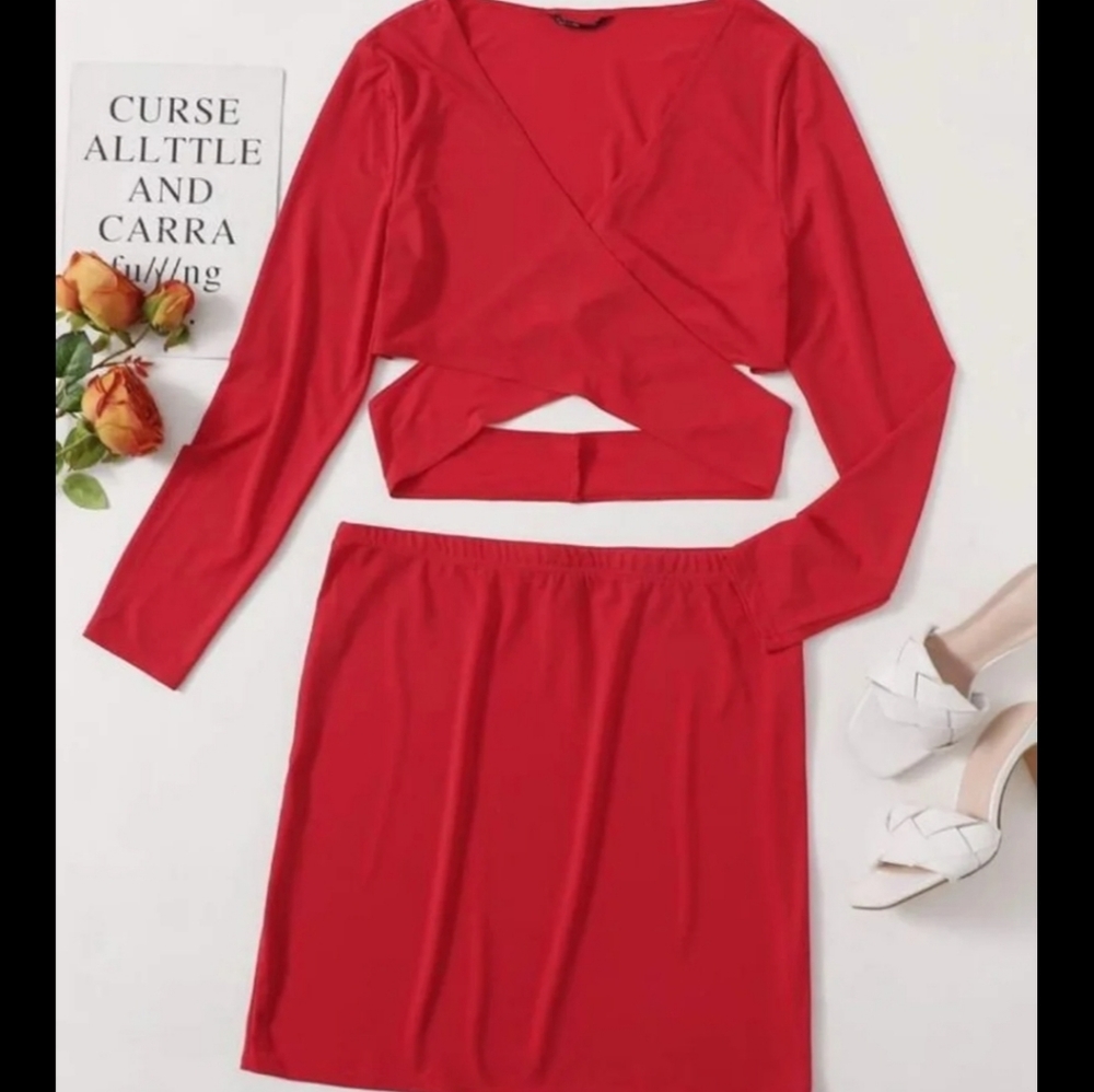 Plus size 2 piece
